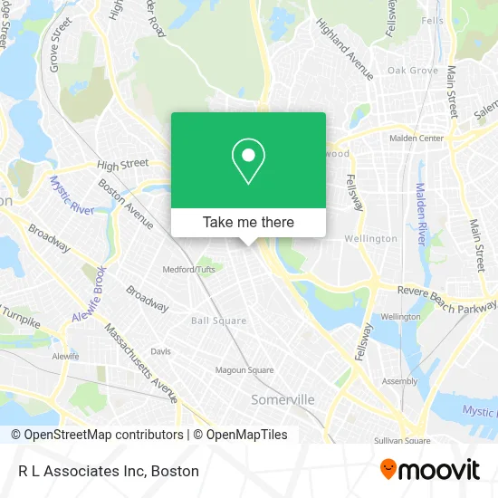 R L Associates Inc map