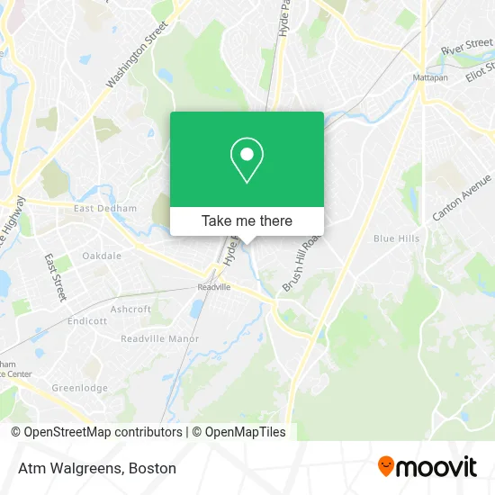 Atm Walgreens map