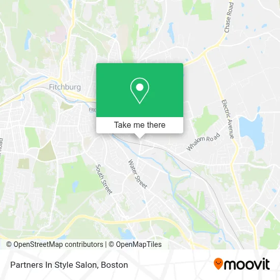 Partners In Style Salon map