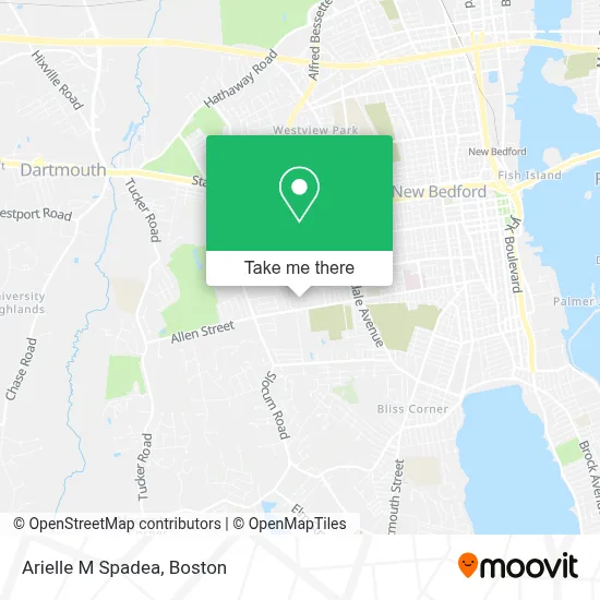 Arielle M Spadea map