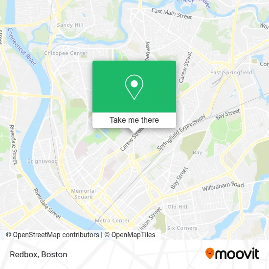 Redbox map