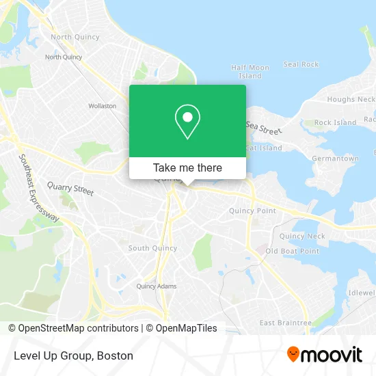 Level Up Group map