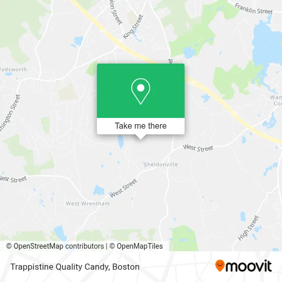 Trappistine Quality Candy map