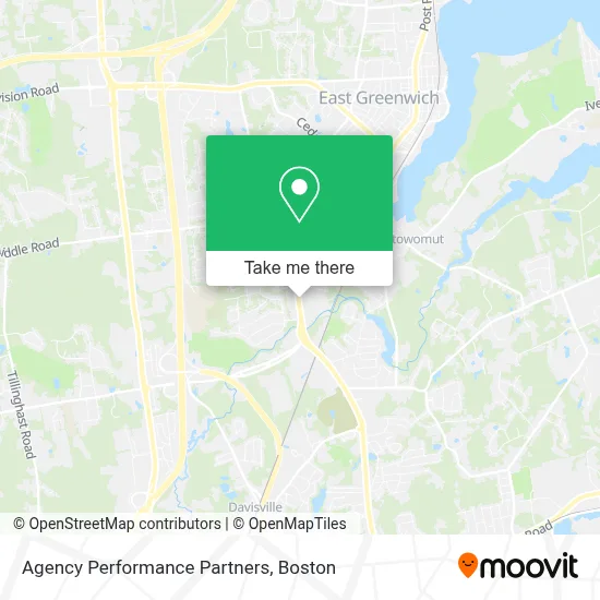 Agency Performance Partners map