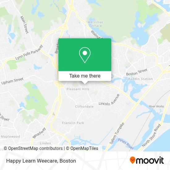 Happy Learn Weecare map