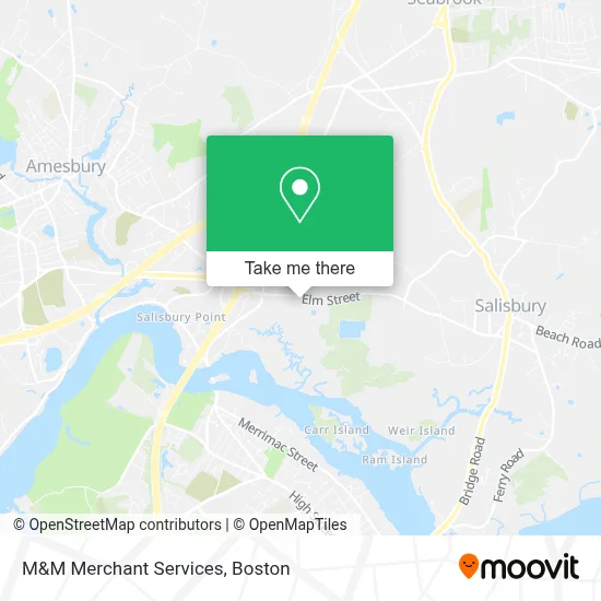 M&M Merchant Services map
