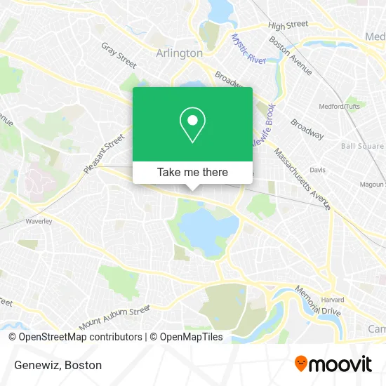 Genewiz map