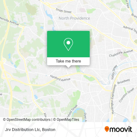 Jrv Distribution Llc map