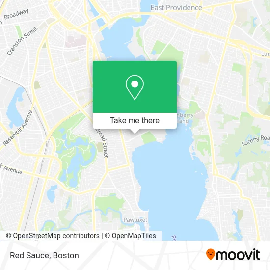 Red Sauce map