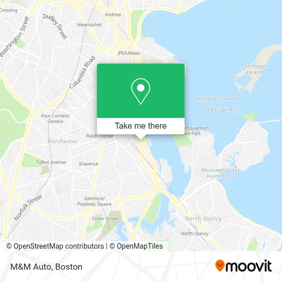 M&M Auto map