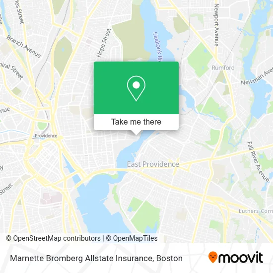 Marnette Bromberg Allstate Insurance map