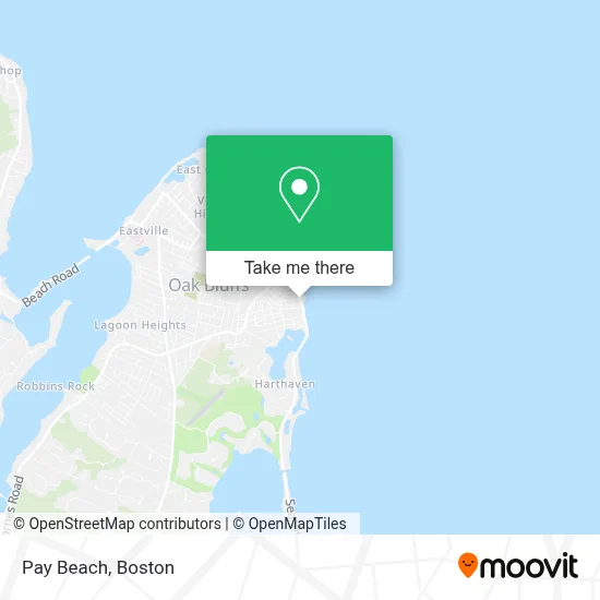 Pay Beach map