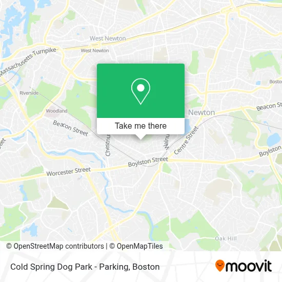 Cold Spring Dog Park - Parking map