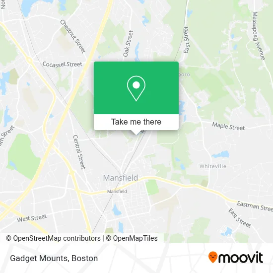 Gadget Mounts map
