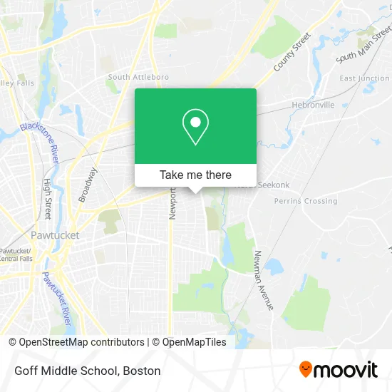 Goff Middle School map