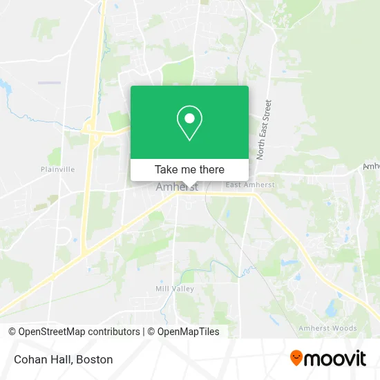Cohan Hall map