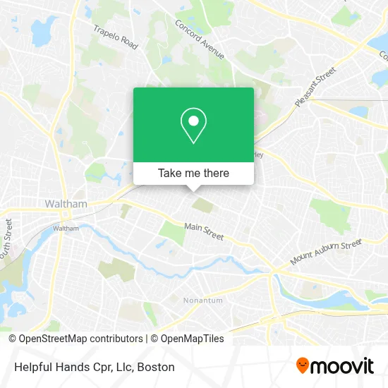 Helpful Hands Cpr, Llc map