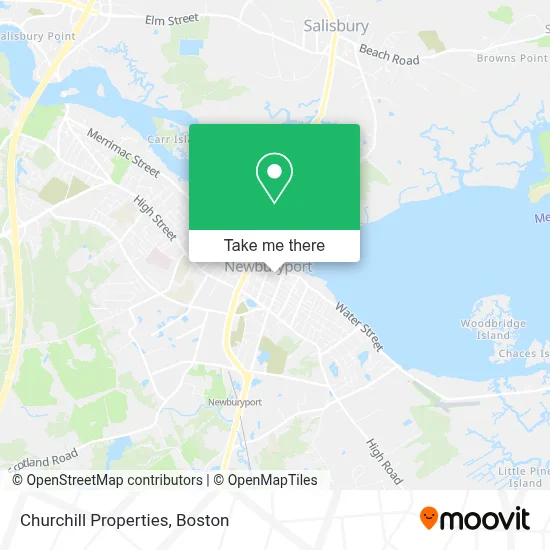 Churchill Properties map