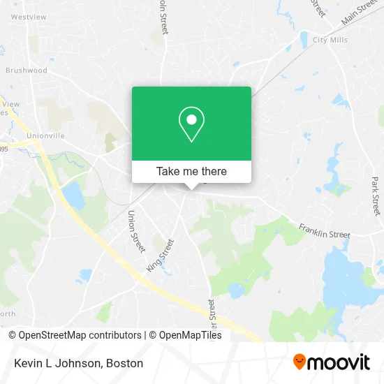Kevin L Johnson map