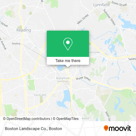 Boston Landscape Co. map