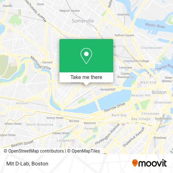 Mit D-Lab map