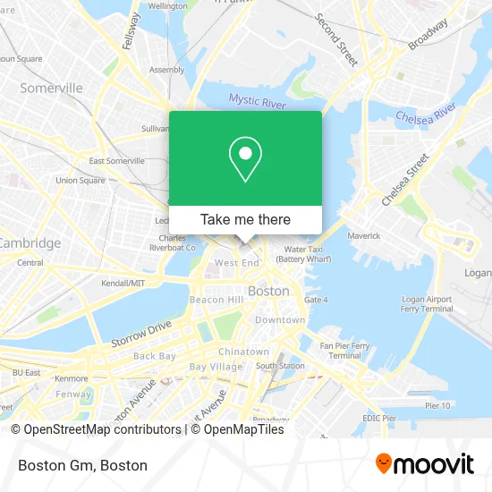 Boston Gm map