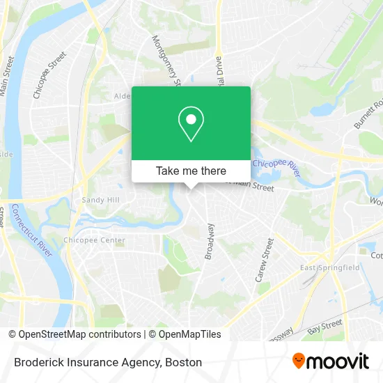 Broderick Insurance Agency map