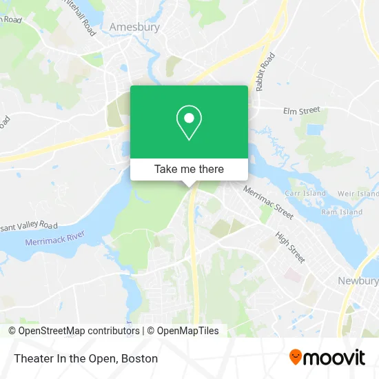 Theater In the Open map