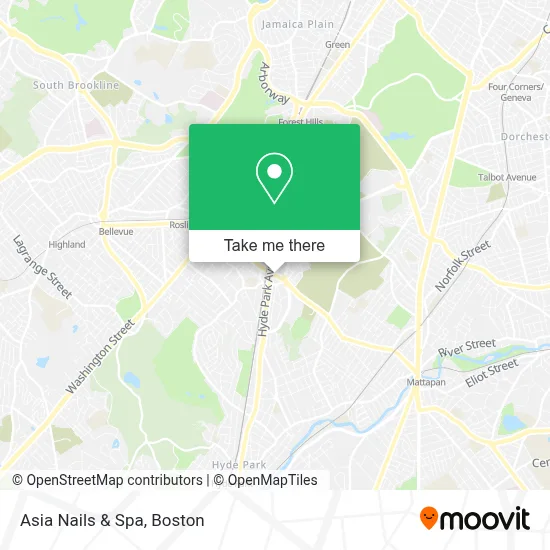 Asia Nails & Spa map