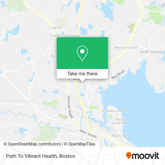 Path To Vibrant Health map