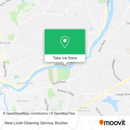 New Look Cleaning Service map