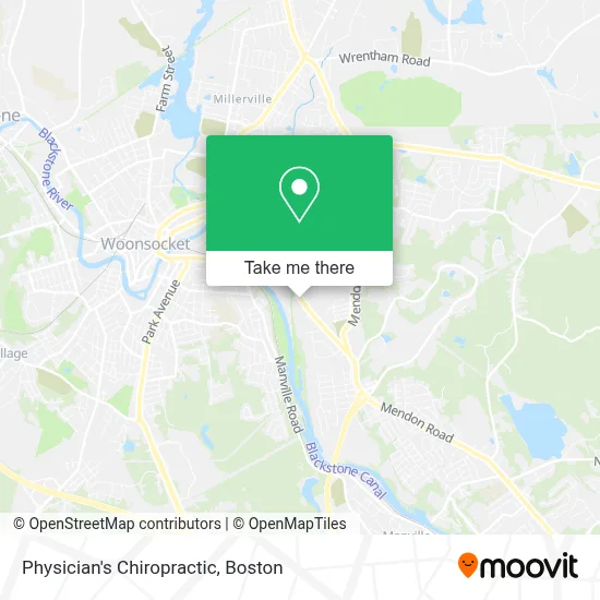 Physician's Chiropractic map