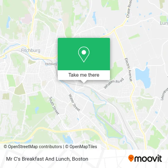 Mr C's Breakfast And Lunch map