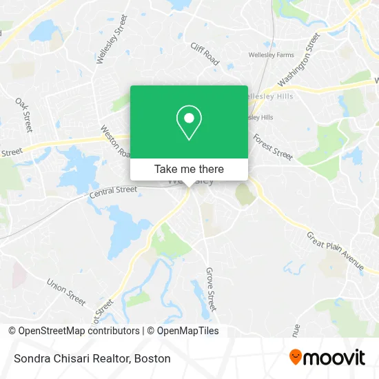 Sondra Chisari Realtor map