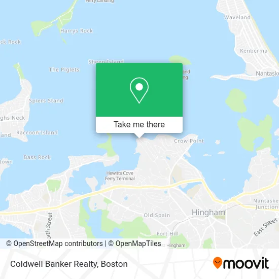 Coldwell Banker Realty map