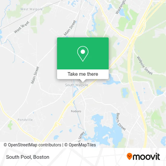 South Pool map