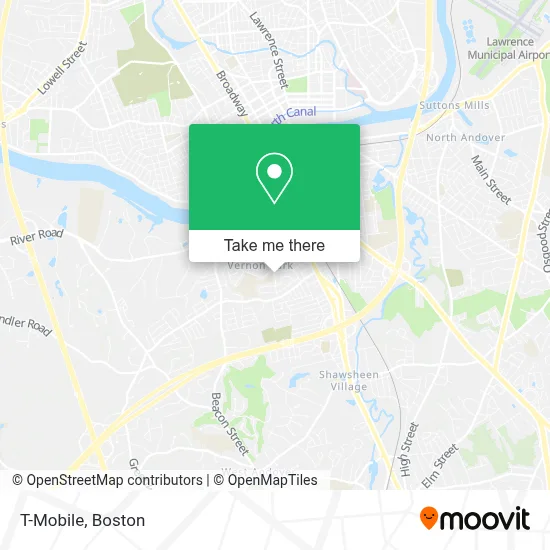 T-Mobile map