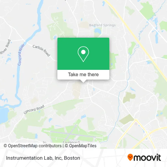 Instrumentation Lab, Inc map