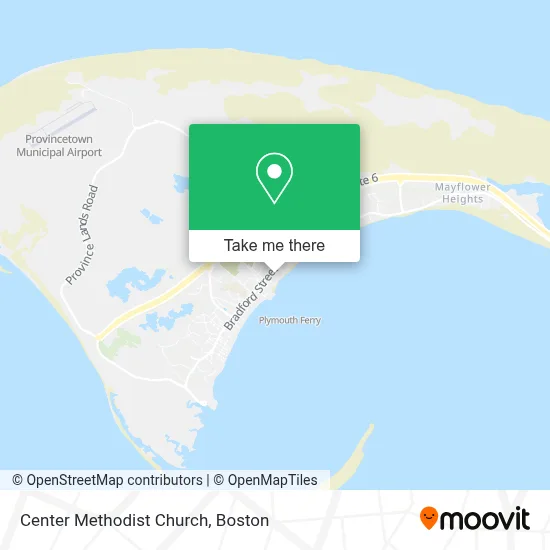 Center Methodist Church map