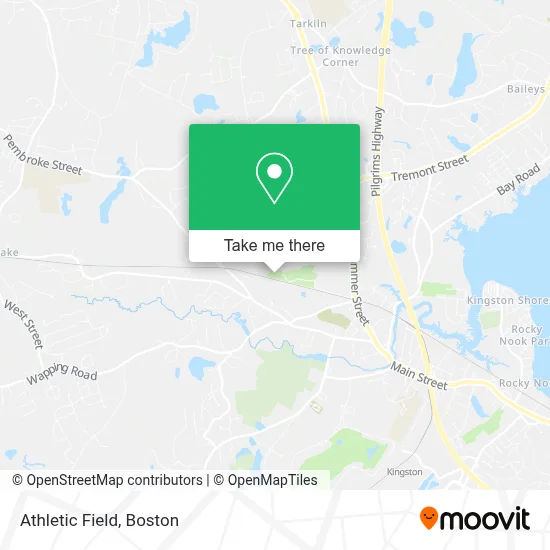 Athletic Field map