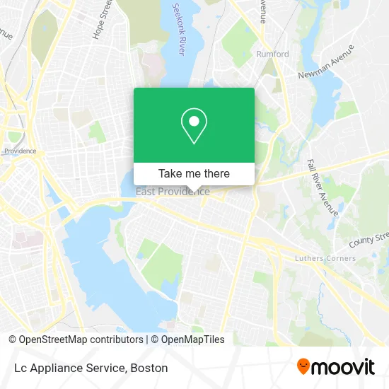 Lc Appliance Service map