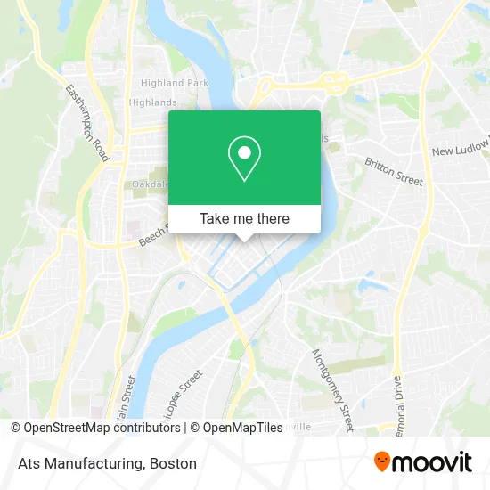 Ats Manufacturing map