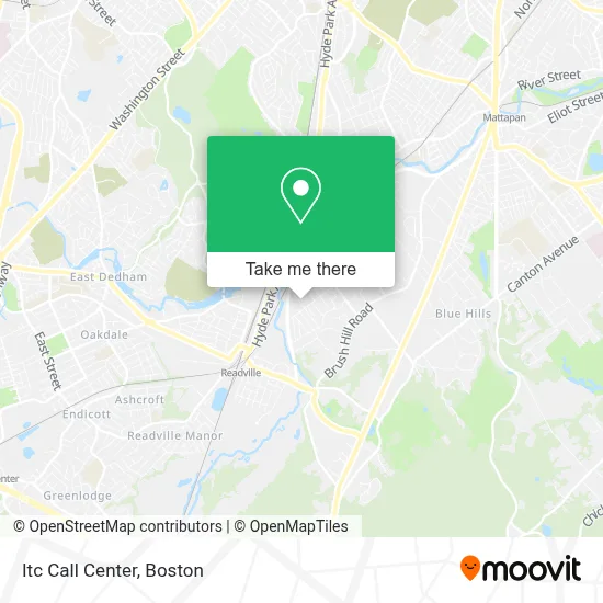 Itc Call Center map