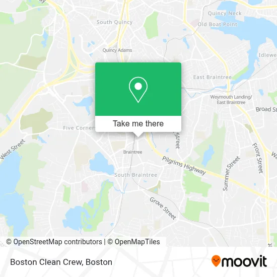 Boston Clean Crew map