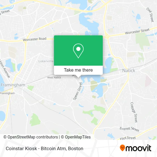 Coinstar Kiosk - Bitcoin Atm map