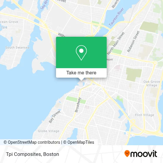 Tpi Composites map