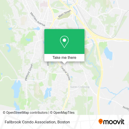 Fallbrook Condo Association map