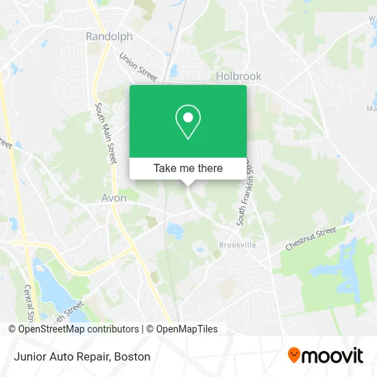 Junior Auto Repair map