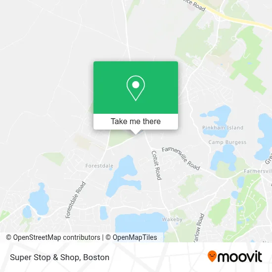 Super Stop & Shop map