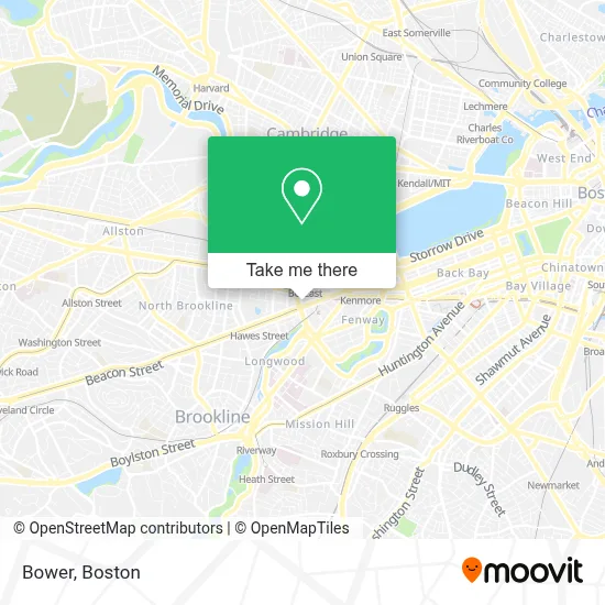 Bower map